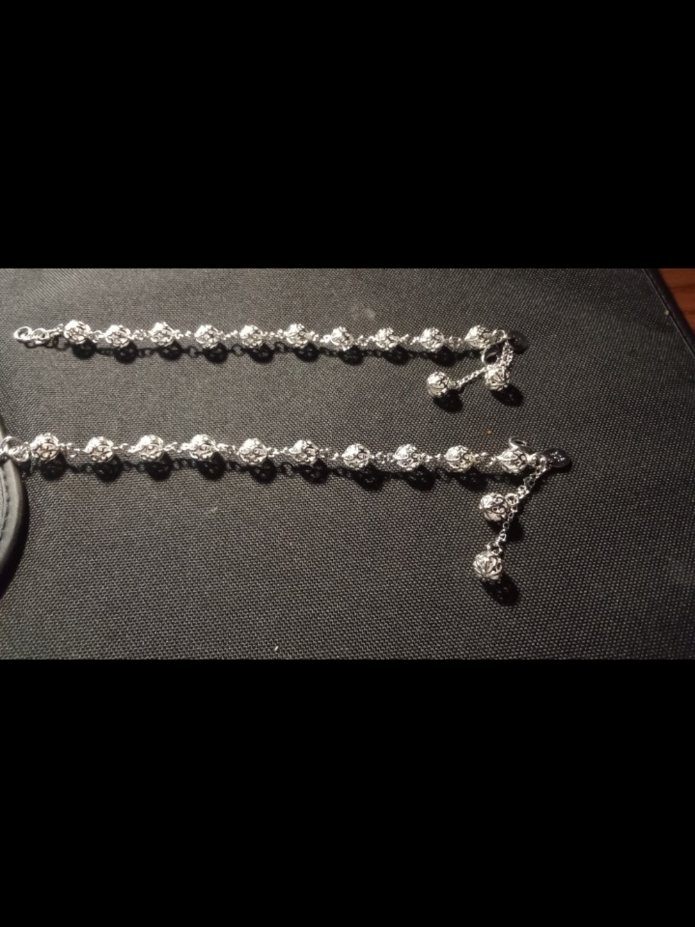 Sterling Silver Bead Link Necklace - Shimmering Women's Jewelry